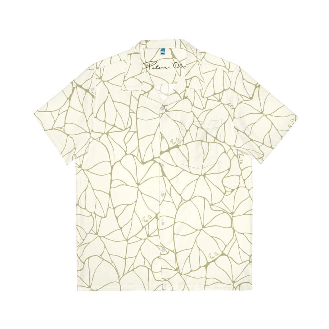 Kalo Aloha Shirt (Green/White)