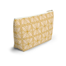 Load image into Gallery viewer, Lani Accessory Pouch w T-bottom (Yellow)
