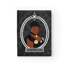 Load image into Gallery viewer, Tribal Queen Liliuokalani Journal - Ruled Line (Black)
