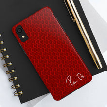 Load image into Gallery viewer, Spear Script Phone Case (Red)
