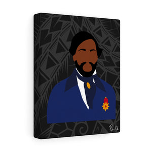 King Kamehameha III Canvas Gallery Wraps (Black)