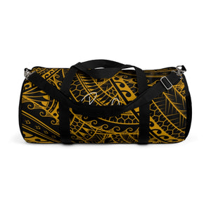 Tribal Script Duffel Bag (Yellow)