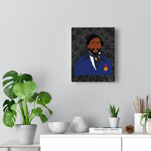 Load image into Gallery viewer, King Kamehameha III Canvas Gallery Wraps (Black)
