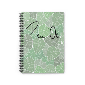 Light Kalo Script Spiral Notebook - Ruled Line