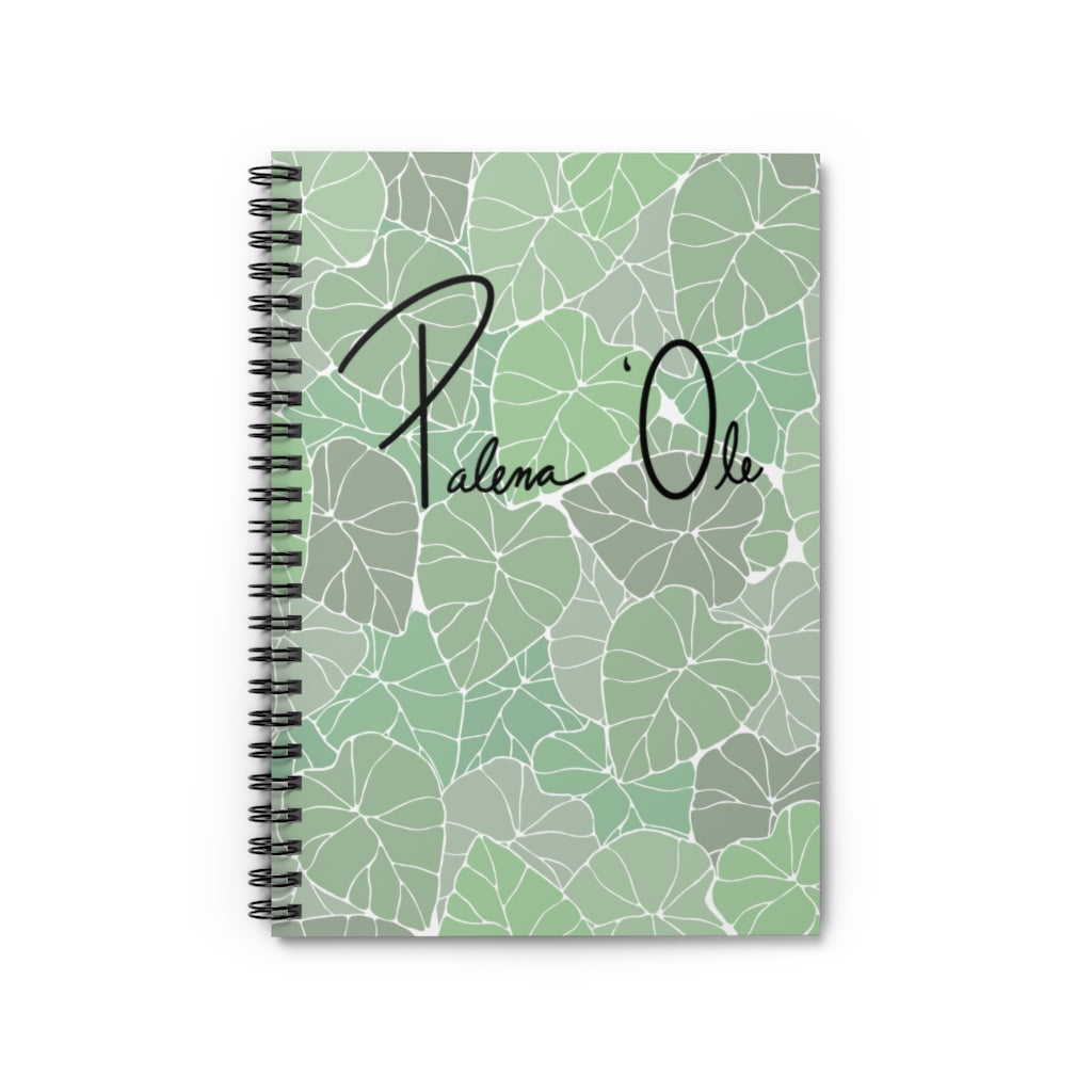 Light Kalo Script Spiral Notebook - Ruled Line
