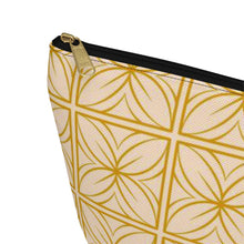 Load image into Gallery viewer, Lani Accessory Pouch w T-bottom (Yellow)
