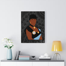 Load image into Gallery viewer, Queen Liliuokalani Canvas Gallery Wraps (Black)
