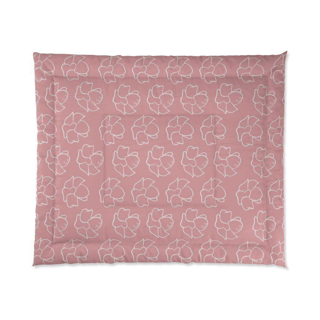 Puakenikeni Comforter (Pink)