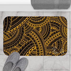 Tribal Bath Mat (Yellow)