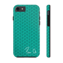 Load image into Gallery viewer, Spear Script Phone Case (Teal)

