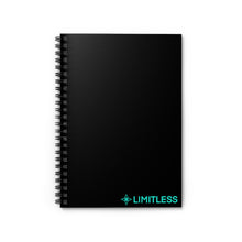 Load image into Gallery viewer, Teal LIMITLESS Spiral Notebook - Ruled Line
