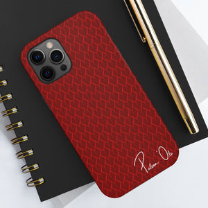 Spear Script Phone Case (Red)