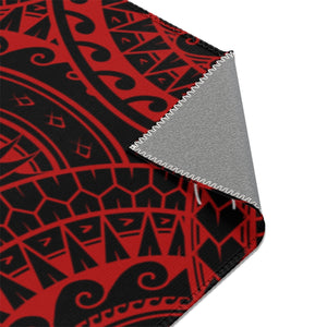 Tribal Area Rug (Red)
