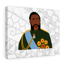 Load image into Gallery viewer, King Kalākaua Canvas Gallery Wraps (White)
