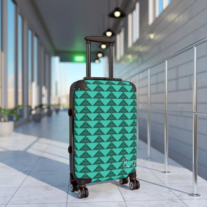 ‘Io Script Suitcase (Teal)