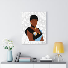 Load image into Gallery viewer, Queen Liliuokalani Canvas Gallery Wraps (White)
