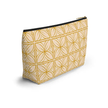 Load image into Gallery viewer, Lani Accessory Pouch w T-bottom (Yellow)
