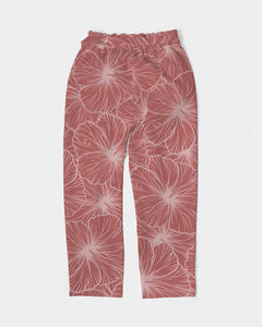 Hibiscus Women's Belted Tapered Pants (Light Pink)