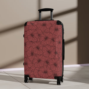 Hibiscus Suitcase (Pink)