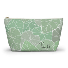 Load image into Gallery viewer, Light Kalo Script Accessory Pouch w T-bottom
