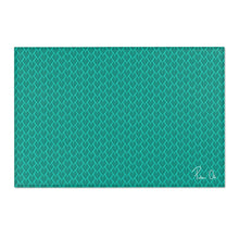 Load image into Gallery viewer, Spear Area Rug (Teal)
