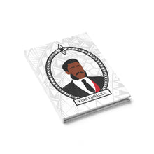 Load image into Gallery viewer, Tribal King Lunalilo Journal - Ruled Line (White)
