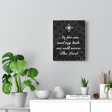 Load image into Gallery viewer, Scripture Canvas Gallery Wraps (Black)
