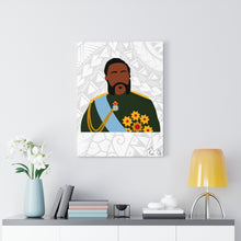 Load image into Gallery viewer, King Kalākaua Canvas Gallery Wraps (White)
