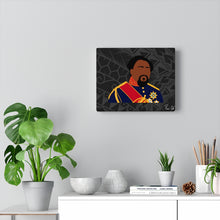 Load image into Gallery viewer, King Kamehameha V Canvas Gallery Wraps (Black)
