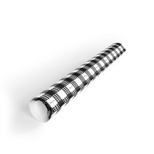 Kanaka Plaid Wrapping Paper (White)