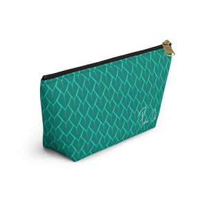 Spear Script Accessory Pouch w T-bottom