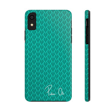 Load image into Gallery viewer, Spear Script Phone Case (Teal)
