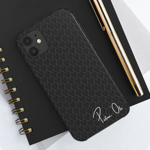 Spear Script Phone Case (Gray)