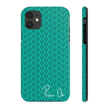 Load image into Gallery viewer, Spear Script Phone Case (Teal)
