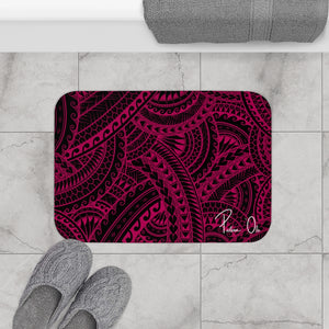Tribal Bath Mat (Pink)