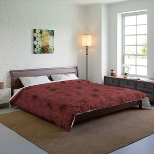 Hibiscus Comforter (Pink)