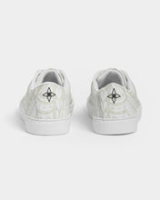 Load image into Gallery viewer, Men&#39;s Faux-Leather Tribal Sneaker (Cream)
