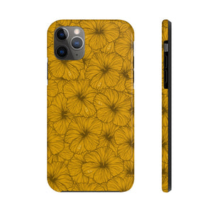 Hibiscus Phone Case (Yellow)