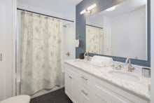 Load image into Gallery viewer, Hibiscus Shower Curtain (Off White)
