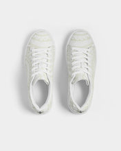 Load image into Gallery viewer, Men&#39;s Faux-Leather Tribal Sneaker (Cream)
