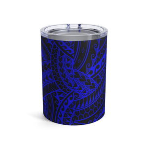 Tribal Tumbler Cup 10oz (Royal Blue)