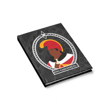 Load image into Gallery viewer, Tribal King Kamehameha I Journal - Ruled Line (Black)
