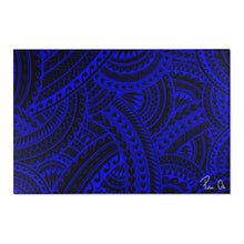 Load image into Gallery viewer, Tribal Area Rug (Royal Blue)
