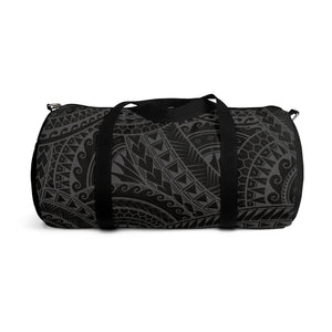 Tribal Script Duffel Bag (Gray)