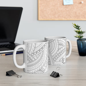 Tribal Graphic Mug 11oz (White)