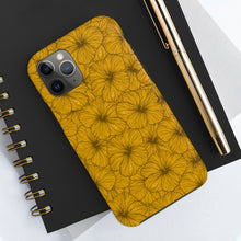Load image into Gallery viewer, Hibiscus Phone Case (Yellow)
