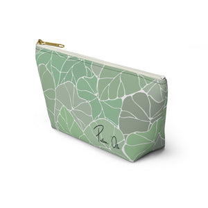 Light Kalo Script Accessory Pouch w T-bottom