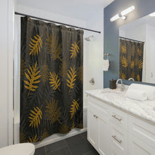 Load image into Gallery viewer, Laua’e Shower Curtain (Yellow)
