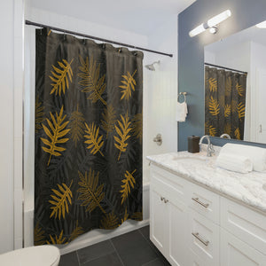 Laua’e Shower Curtain (Yellow)