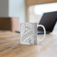 Load image into Gallery viewer, Tribal Graphic Mug 11oz (White)
